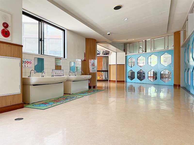 廊下にも遊び心が